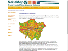 Tablet Screenshot of londonnoisemap.com